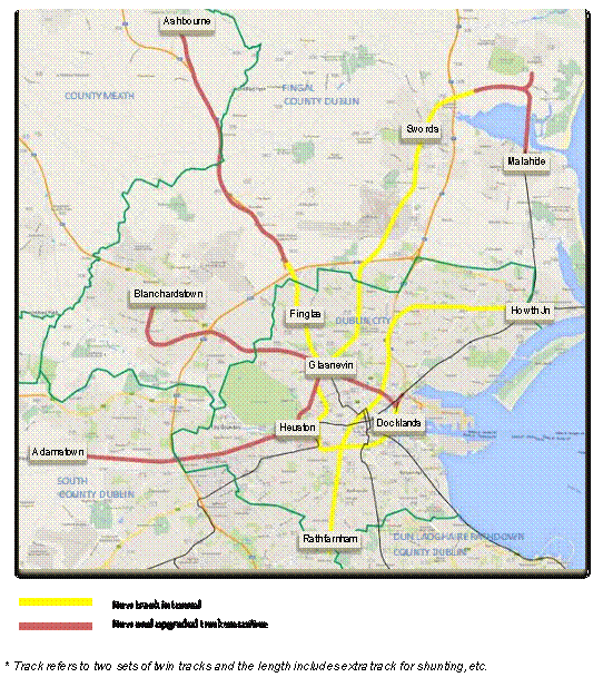 metro line map